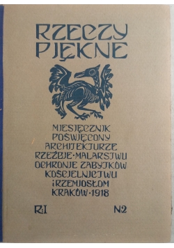 Rzeczy piękne, 5 numerów