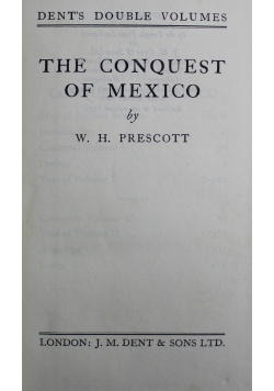 The Conquest of Mexico  1933 r