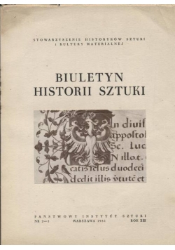 Biuletyn Historii Sztuki ,Nr2-3