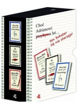 Choć Adrianowi przybywa lat..,zestaw 3 książek