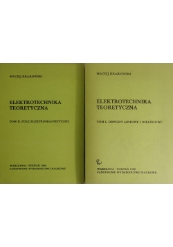 Elektrotechnika teoretyczna, Tom  I-II