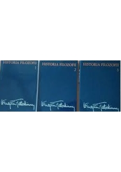 Historia filozofii I, II i III