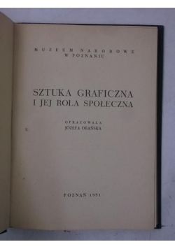 Sztuka graficzna i jej rola społeczna