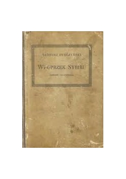 Wpoprzek Sybiru, 1928 r.
