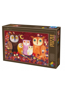 Puzzle 1000 Andrea Kurti, Sowy