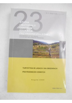 Studia i materiały centrum edukacji przyrodniczo-leśnej, zeszyt 4(23)/2009
