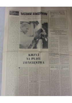 Tygodnik powszechny. Katolickie pismo społeczno - kulturalne