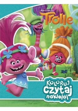 Trolle Koloruj czytaj naklejaj
