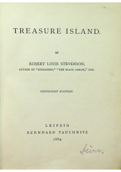 Treasure Island 1884 r.