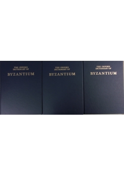 The Oxford Dictionary of Byzantium