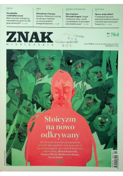 Znak Miesięcznik 764 Stoicyzm na nowo odkrywany