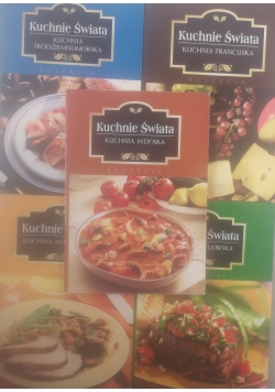 Kuchni Świata ,zestaw 5 książek