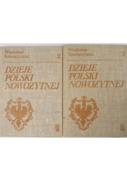 Dzieje Polski nowożytniej  tom 1 i 2
