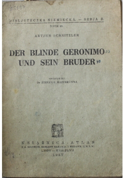 Der blinde geronimo und sein bruder 1935 r.