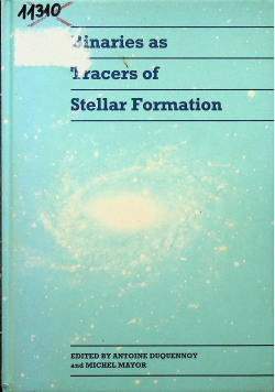 Binaries as Tracers of Steller Formation