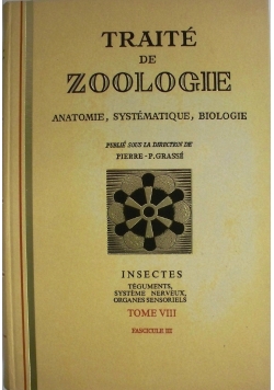 Traite cde Zoologie tome VIII