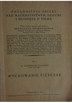 Zagadnienia opieki nad macierzyństwem, dziećmi i młodzieżą w Polsce,  1931 r.