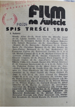 Film na świecie Nr 1 do 6