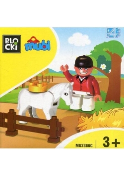 Klocki Blocki Mubi Figurka Jeździec