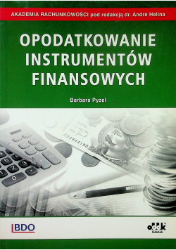 Opodatkowanie instrumentów finansowych