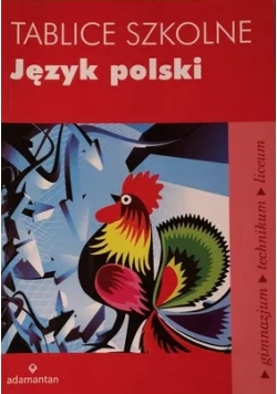 Tablice szkolne Język polski