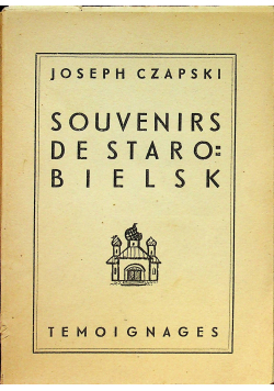 Souvenirs de Starobielsk 1945r