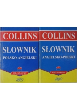 Słownik angielsko-polski, zestaw 2 książek