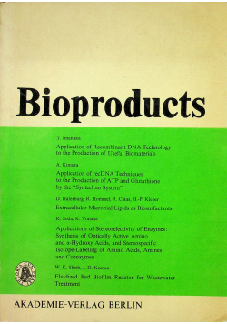 Bioproducts