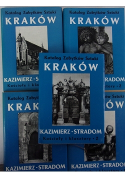 Katalog Zabytków Sztuki Kraków, Tom 1 z 3 częściami, Tom 2 z 2 częściami
