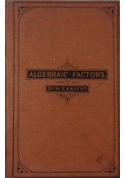 Algebraic factors