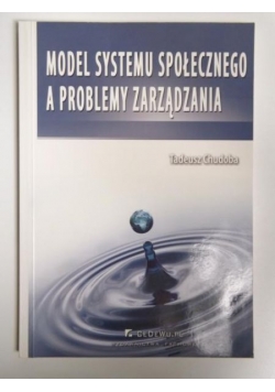 Model systemu społecznego a problemy zarządzania