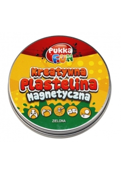 Kreatywna plastelina - Magnetyczna zielona