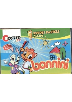 Kredki pastele 12 kolorów NOSTER