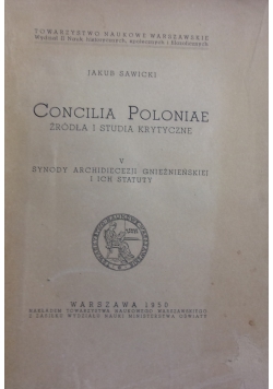 Concilia Poloniae ,1950 r.