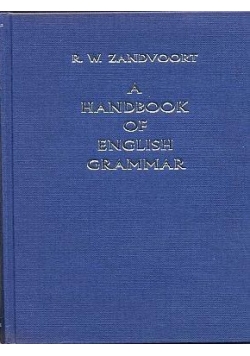 A handbook of english grammar