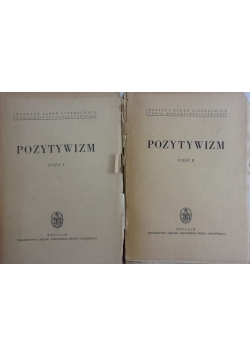 Pozytywizm cz. 1 i 2, 1950 r.