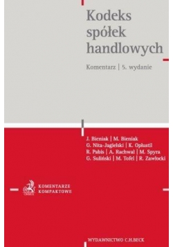 Kodeks spółek handlowych. Komentarz