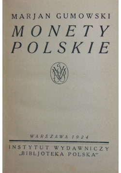 Monety polskie, 1924 r.
