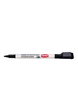 Marker do tablic czarny z magnesem (20szt) TOMA