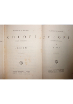 Chłopi, Tom I i II, 1925 r.