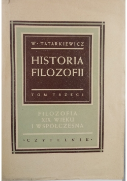 Historia filozofii Tom 3 1950r