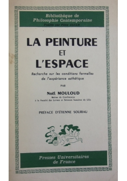 La Peinture et L'espace