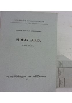 Summa Aurea ,zestaw 4 książek