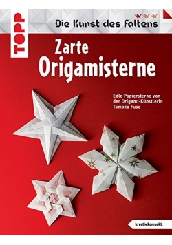 Zarte Origamisterne