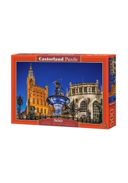 Puzzle 500 Neptune Fountain CASTOR
