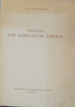 English for Argiculture Experts