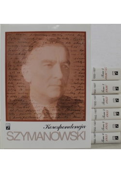 Korespondencja Szymanowski 7 książek