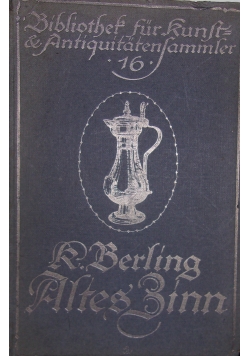 Altes Zinn,1919r.