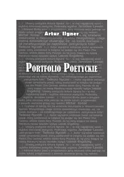 Portfolio poetyckie, 3 książki