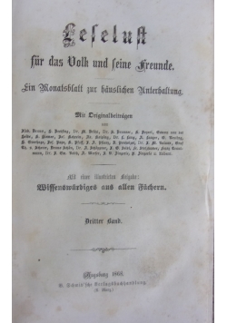 Lebensbilder, 1903r.